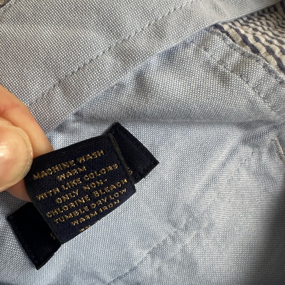 NEW Brooks Brothers 346 Blue Seersucker Mens Pants Summer Cotton Preppy Wedding - Picture 7 of 7